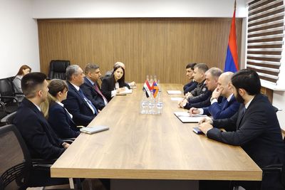 Քրեական ոստիկանությունում ընդունել են Իրաքի ՆԳՆ կիբեռանվտանգության պատվիրակությանը․ Կողմերը ոլորտում համագործակցությունը զարգացնելու  պատրաստակամություն են հայտնել
