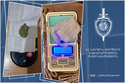 Շիրակի քրեական ոստիկանները թմրամիջոցի իրացման դեպք են բացահայտել