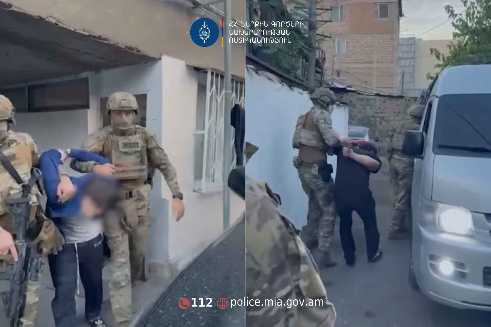 Քրեական ոստիկանները հայտնաբերել են սպանության փորձի և խուլիգանության հատկանիշներով հետախուզվող 22 և 23 տարեկան երիտասարդներին